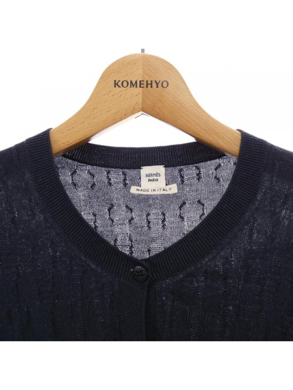 Hermes Cardigan Navy - Picture 5 of 6
